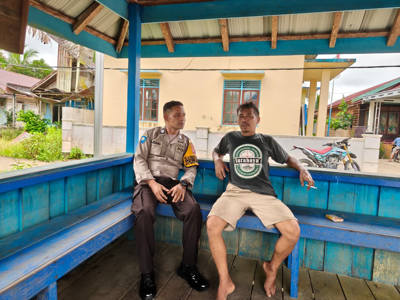 Polsek Montallat Perkuat Kedekatan Dengan Masyarakat Melalui Sambang DDS