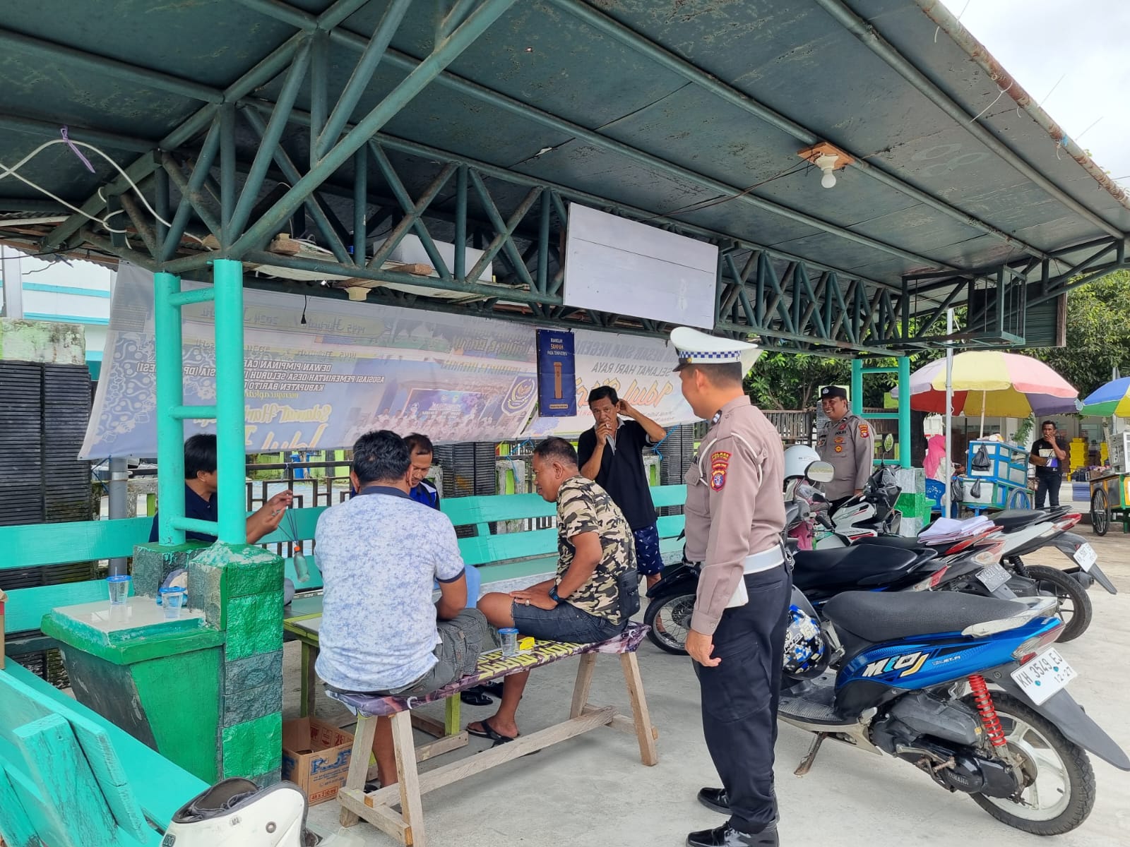 Sampaikan Pola Hidup Sehat Kepada Warga, Polsek Teweh Tengah Sosialisasikan Germas ke Masyarakat