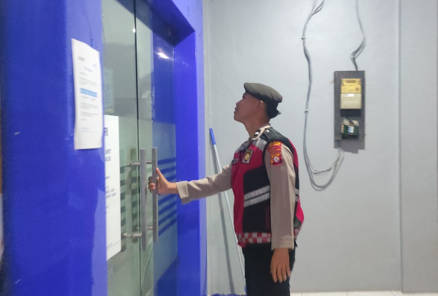 Sat Samapta Polres Lamandau Patroli di Objek Vital, Wilkum Polres Lamandau