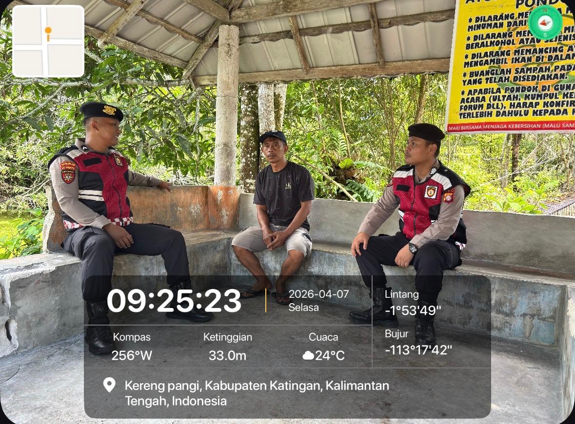 Personel Samapta Laksanakan Patroli Siang, Antisipasi Gangguan Kamtibmas.