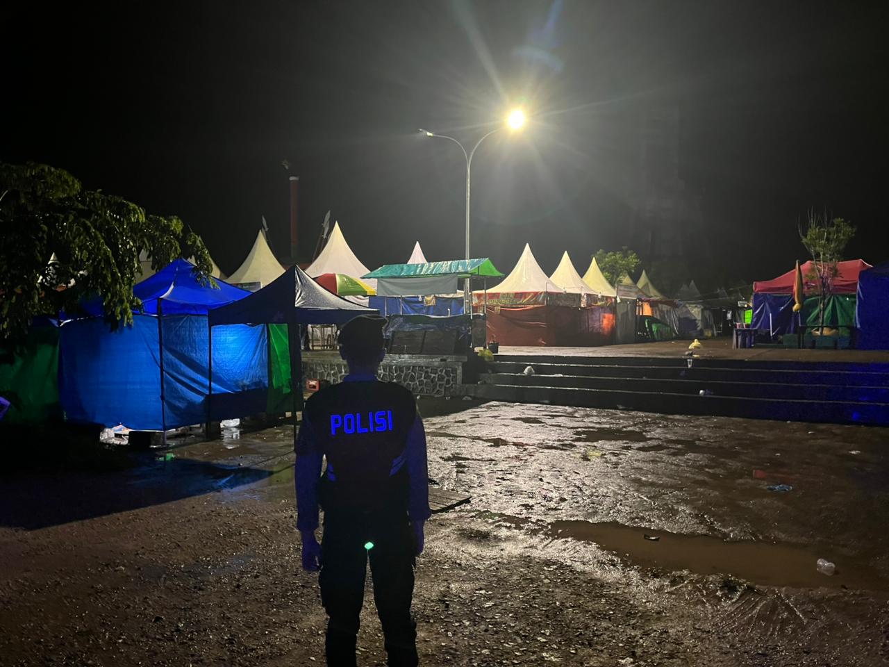 Wujudkan Kamtibmas Aman dan Kondusif, Sat Samapta Polres Lamandau Laksanakan Patroli Malam