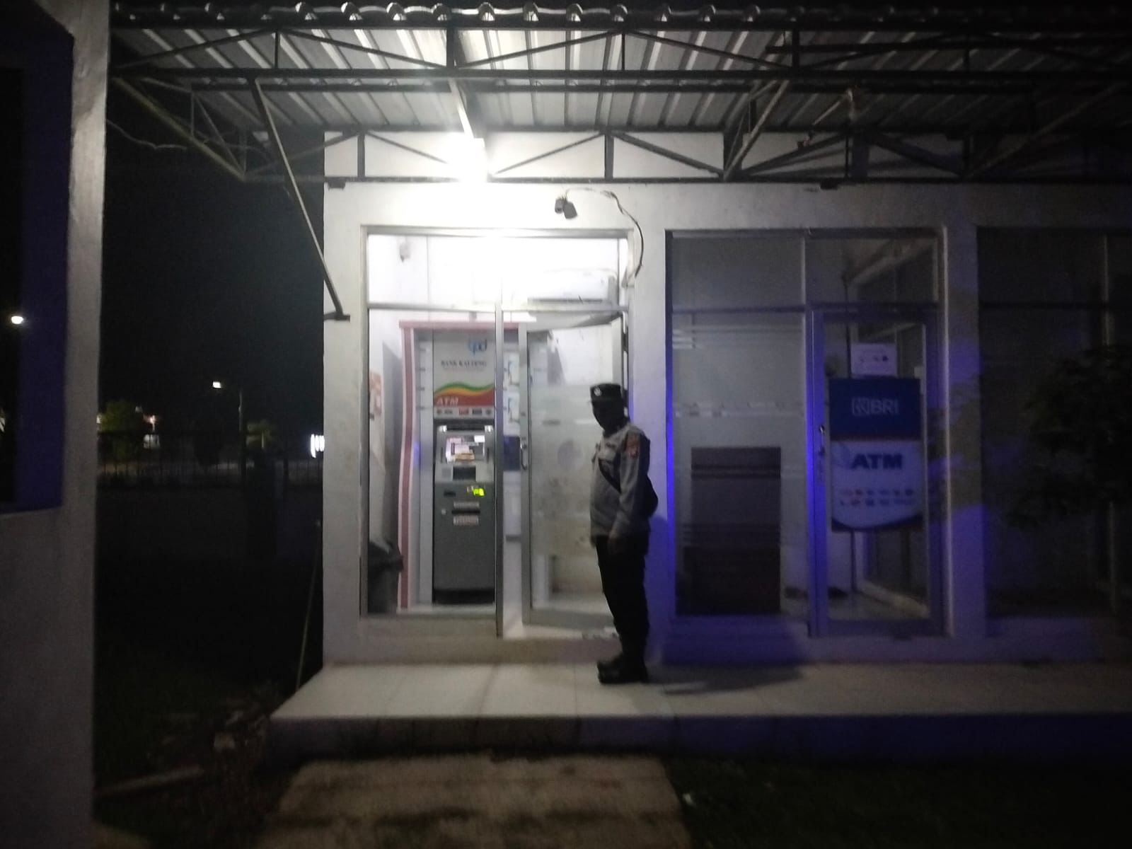 Polsek Bulik Patroli Obyek Vital dan Bank wilkum Polsek Bulik