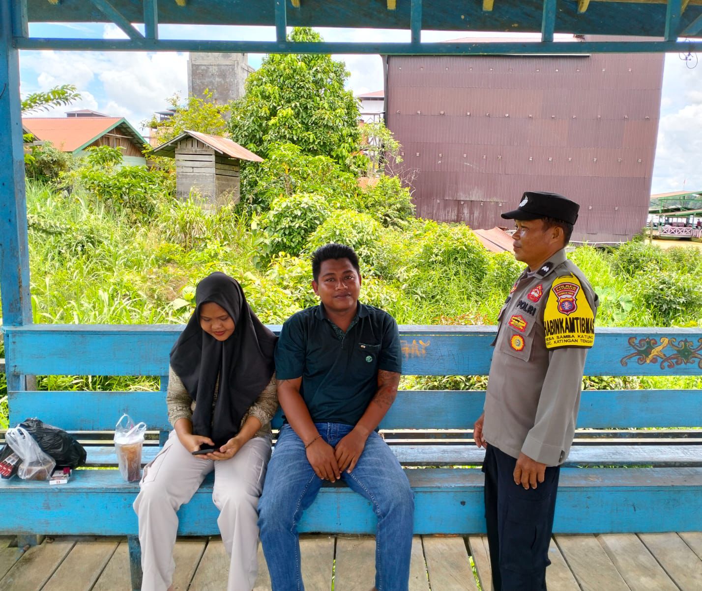 Patroli Dialogis, Upaya Polsek Katingan Tengah Ciptoan Kamtibmas