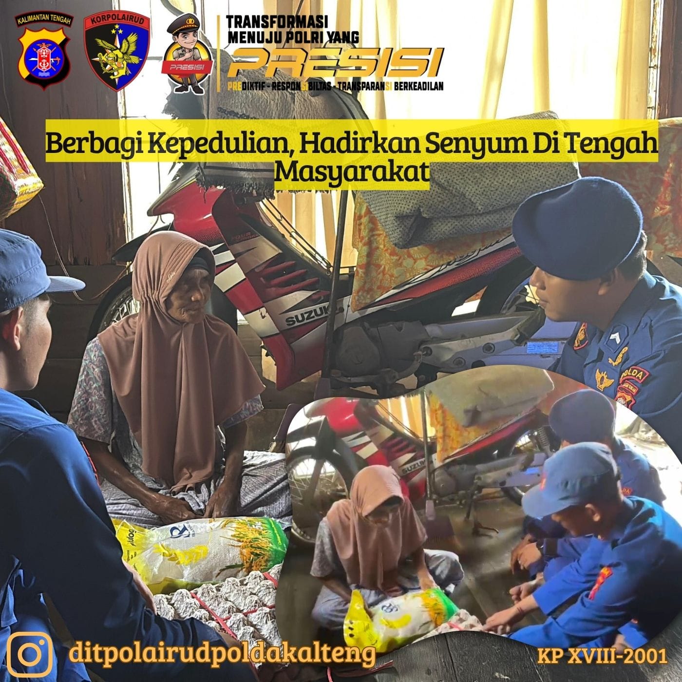 Berbagi Kepedulian, Hadirkan Senyum Di Tengah Masyarakat