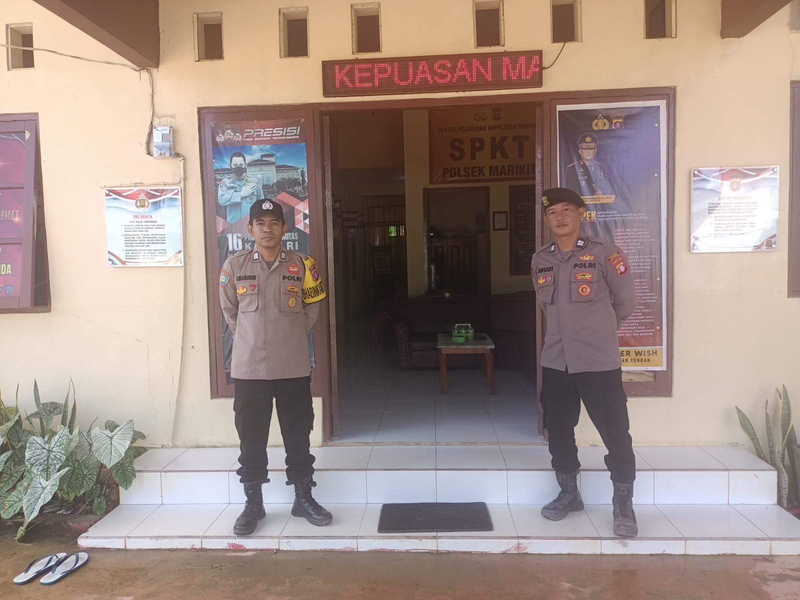 SPKT Polsek Marikit, Titik Pertama Kepercayaan Warga kepada Polisi