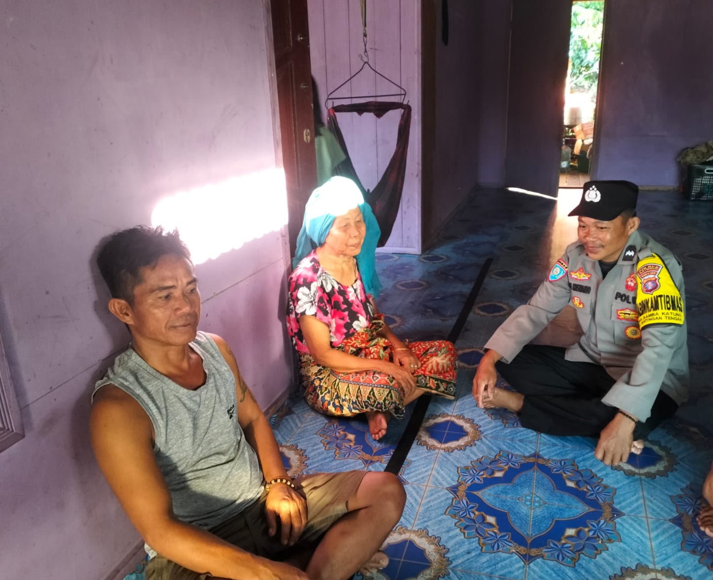 Patroli Dialogis, Upaya Polsek Katingan Tengah Ciptoan Kamtibmas