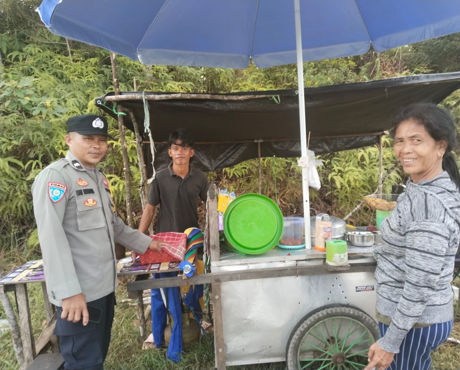 Polsek Katingan Tengah Sambang Kamtibmas