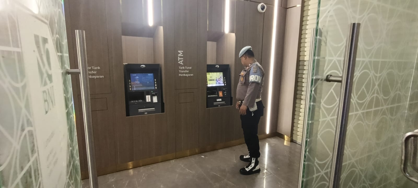 Patroli ATM pada Malam Hari, Polsek Bulik Tingkatkan Pengamanan Objek Vital Perbankan