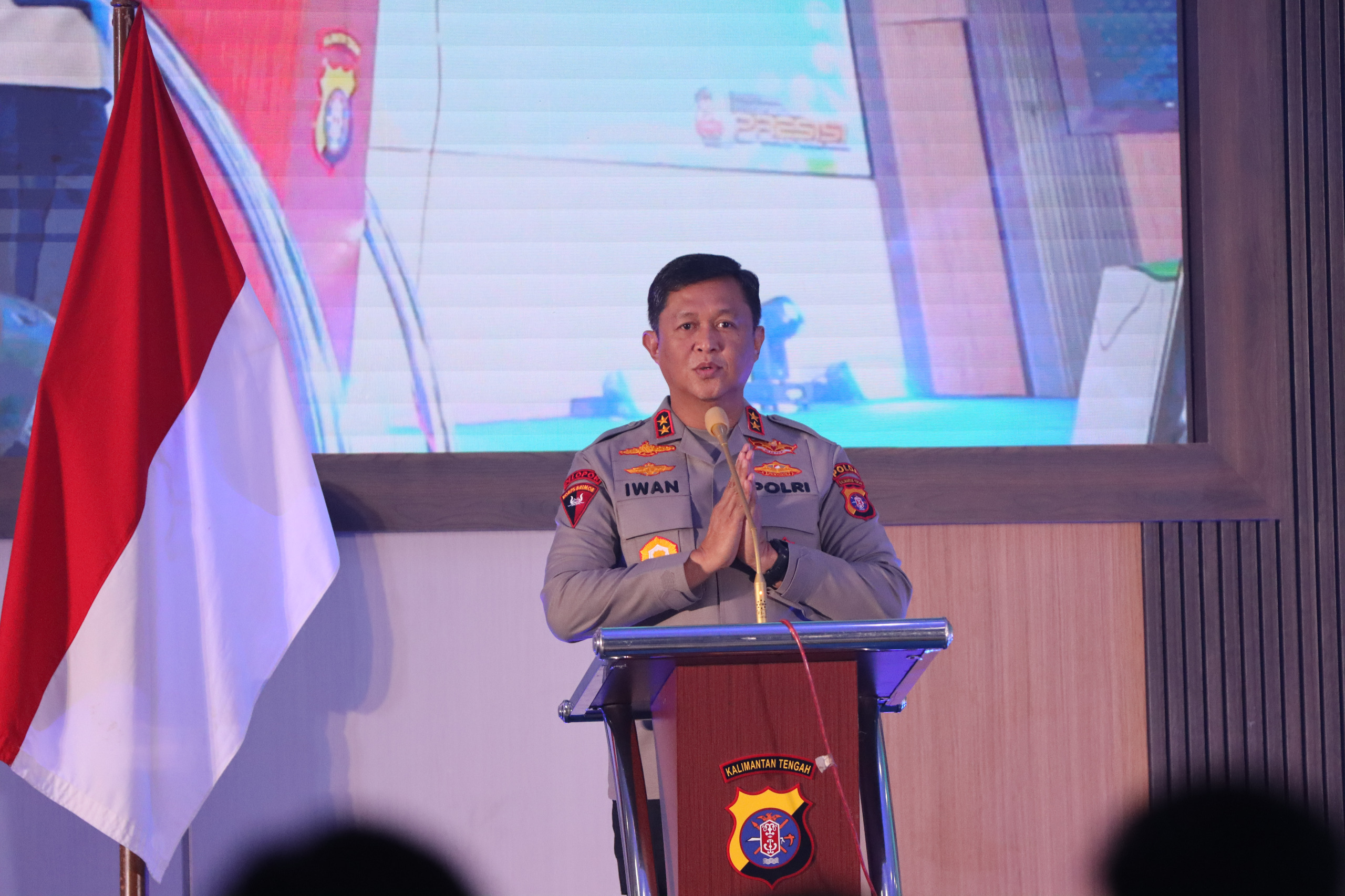 Kapolda Kalteng Sampaikan Belasungkawa Mendalam, Doakan Anggota Gugur dan Dua Personel Segera Ditemukan