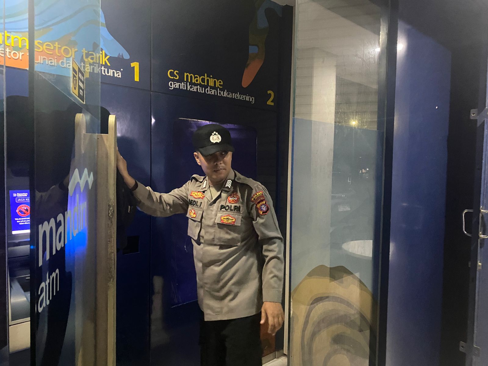 Patroli ATM pada Malam Hari, Polsek Bulik Perkuat Pengamanan Objek Vital Perbankan
