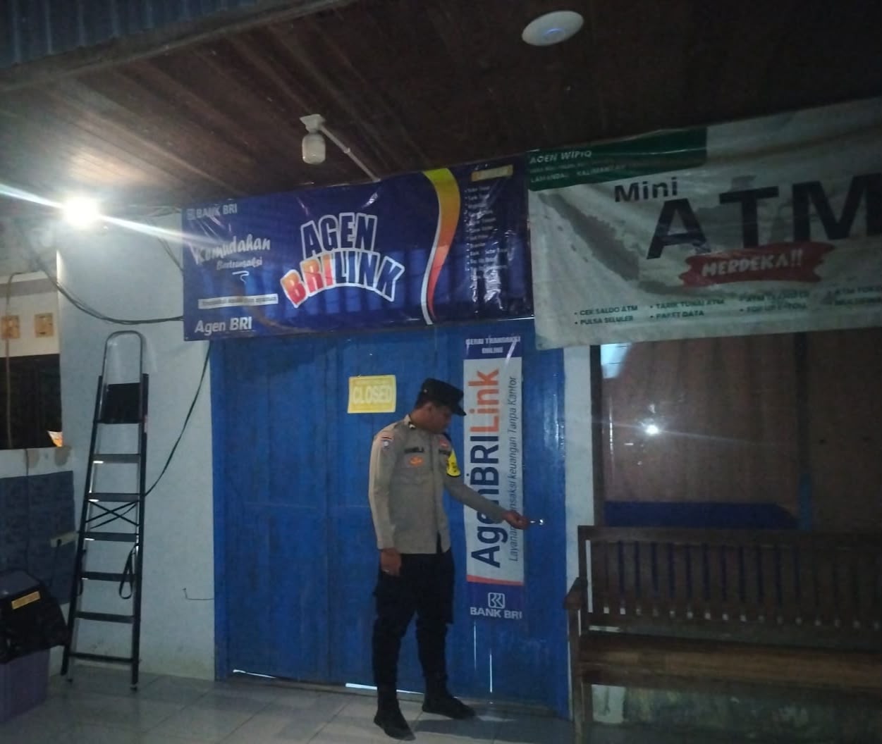 Patroli Monitoring Wilkum, Polsek Delang Pastikan Situasi Kamtibmas Tetap Kondusif