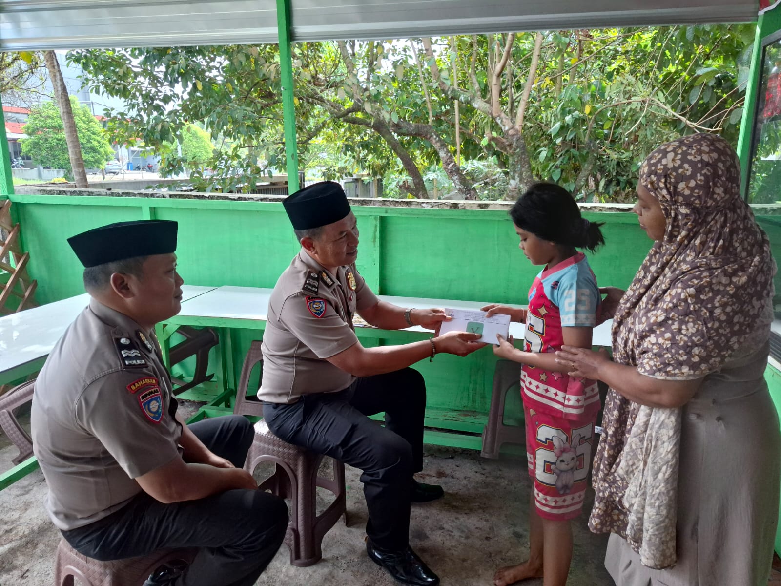 Satbinmas Polres Lamandau Santuni Anak Yatim, Wujud Nyata Kepedulian Polri