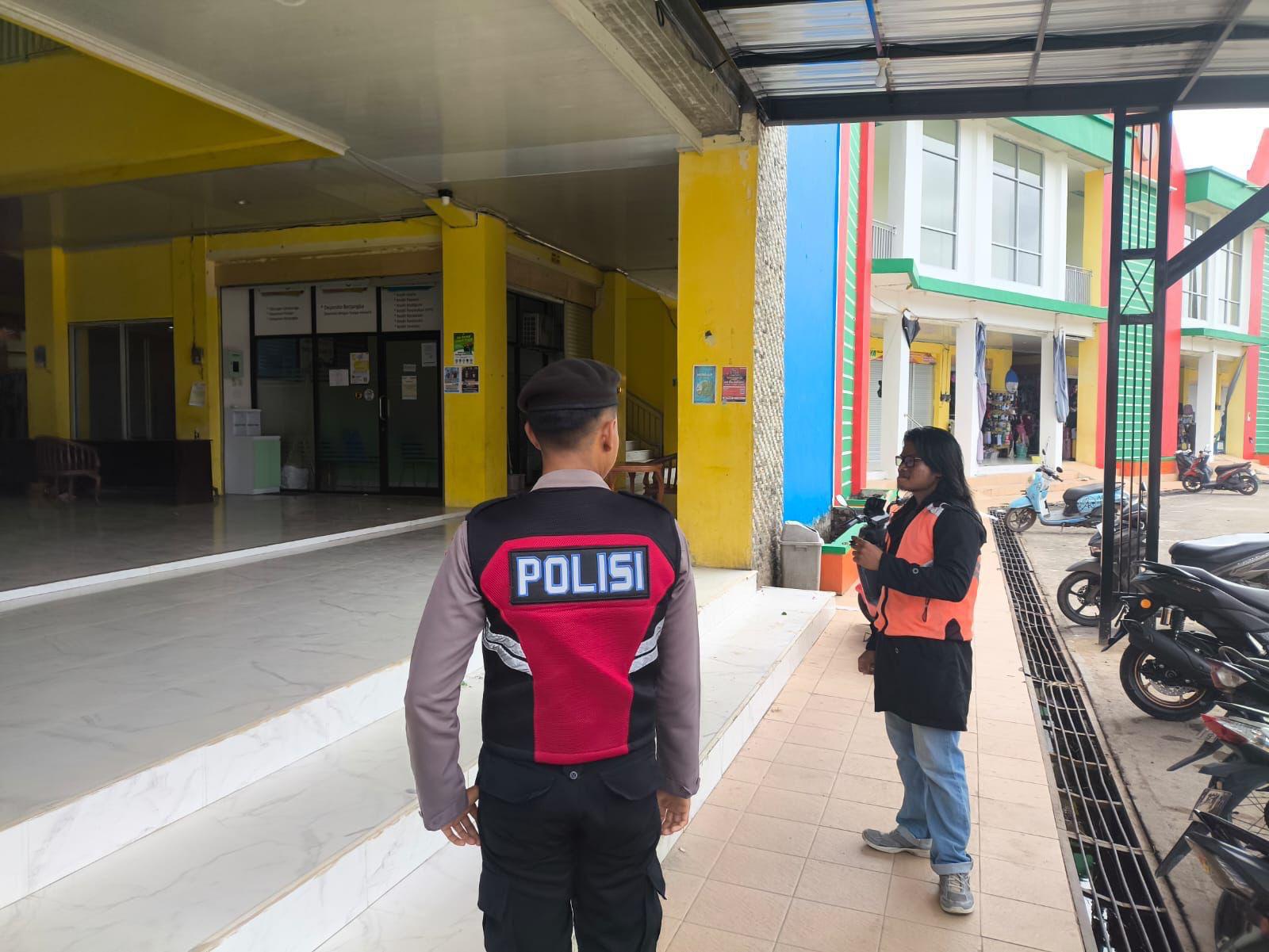 Sat Samapta Polres Lamandau Intensifkan Patroli di Pasar Induk, Jaga Keamanan Aktivitas Masyarakat