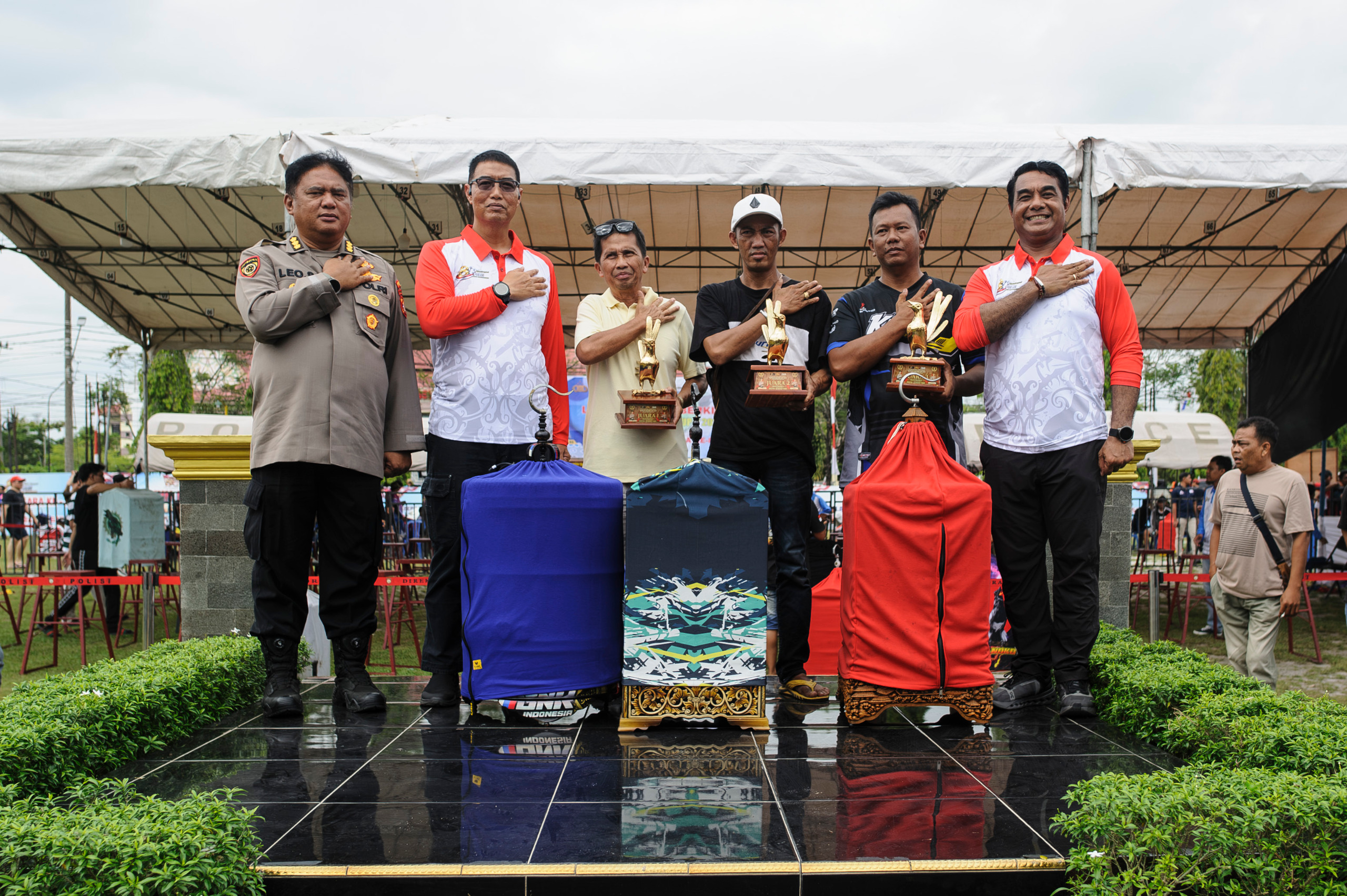 Diikuti Peserta se-Kalimantan, Wakapolda Buka Festival Lomba Burung Kapolda Kalteng Cup V