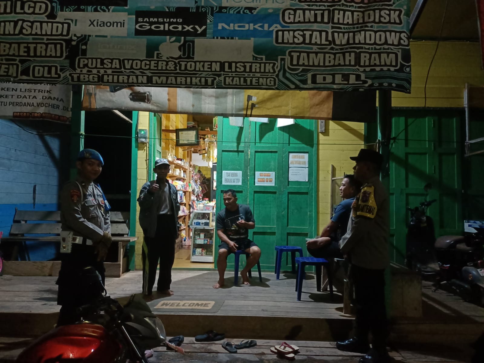 KRYD Polsek Marikit: Patroli pada Titik Strategis Guna Menjaga Kamtibmas
