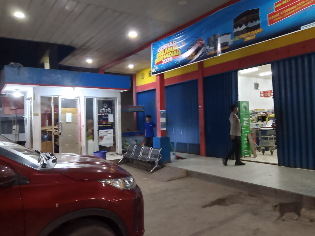 Patroli Pertokoan pada Malam Hari, Polsek Bulik Perkuat Pengamanan Kawasan Perdagangan