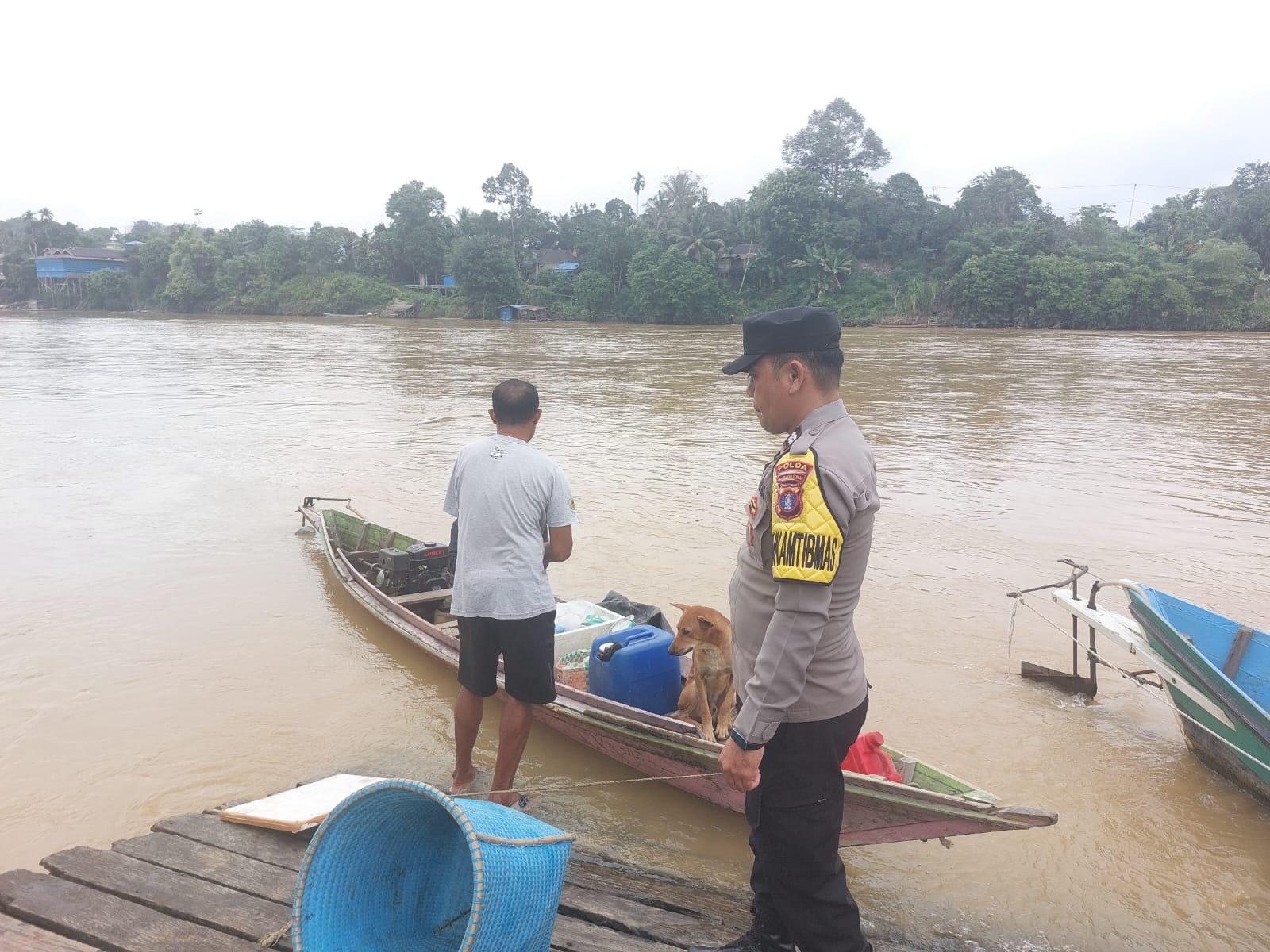 Hadir di Tengah Warga, Polsek Marikit Patroli Siang Cipta Kamtibmas