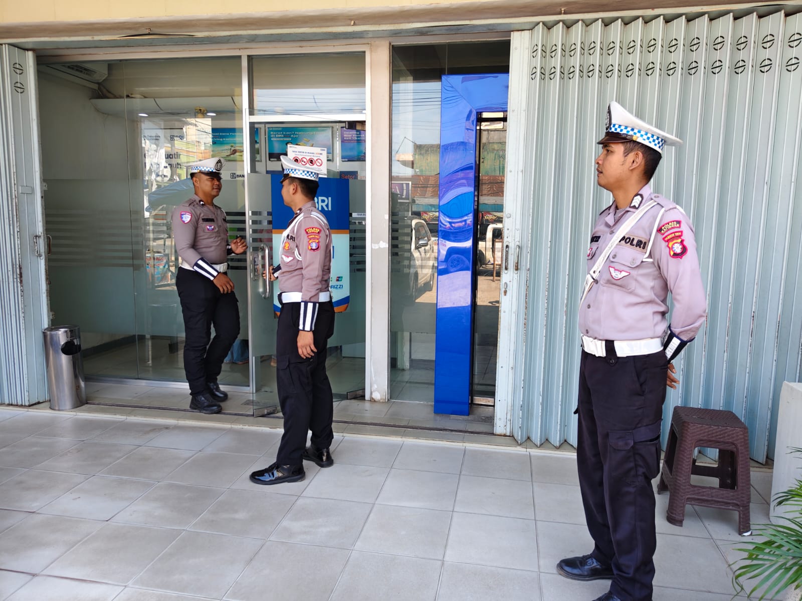 Ciptakan situasi kamtibmas yang kondusif, Satlantas Polres Katingan rutin laksanakan monitoring Objek Vital
