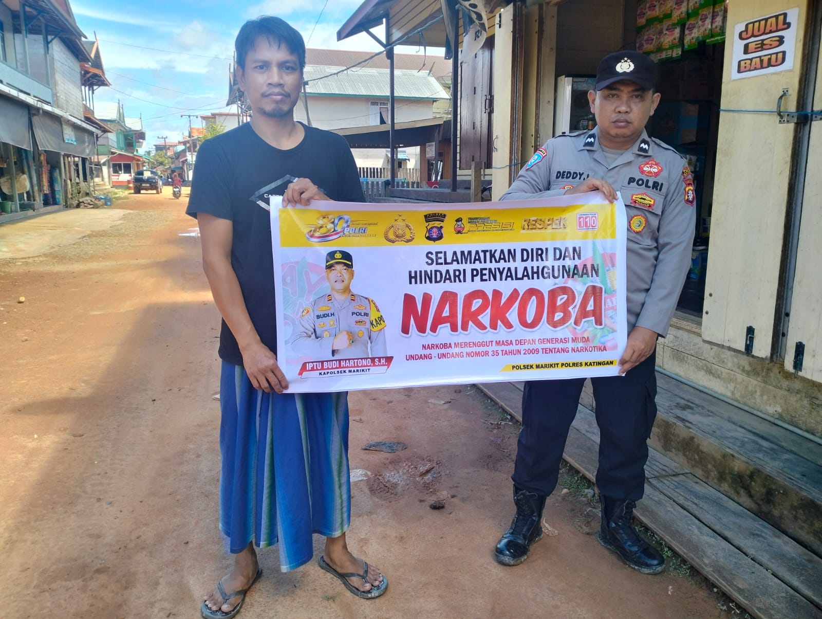 Polsek Marikit: Keluarga Peduli, Narkoba Tak Punya Jalan Masuk