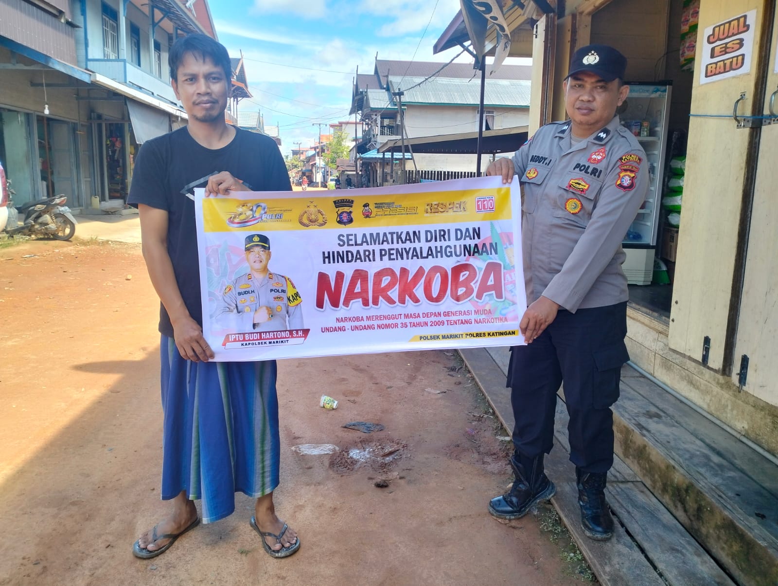 Polsek Marikit: Keluarga Peduli, Narkoba Tak Punya Jalan Masuk