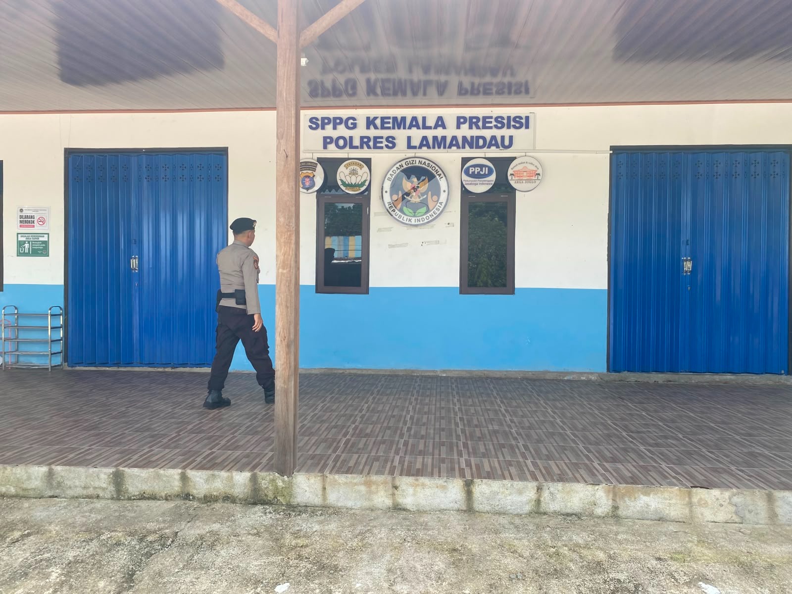 Hari Libur Tetap Siaga, Polsek Bulik Monitoring SPPG Demi Dukung Program Makan Bergizi Gratis