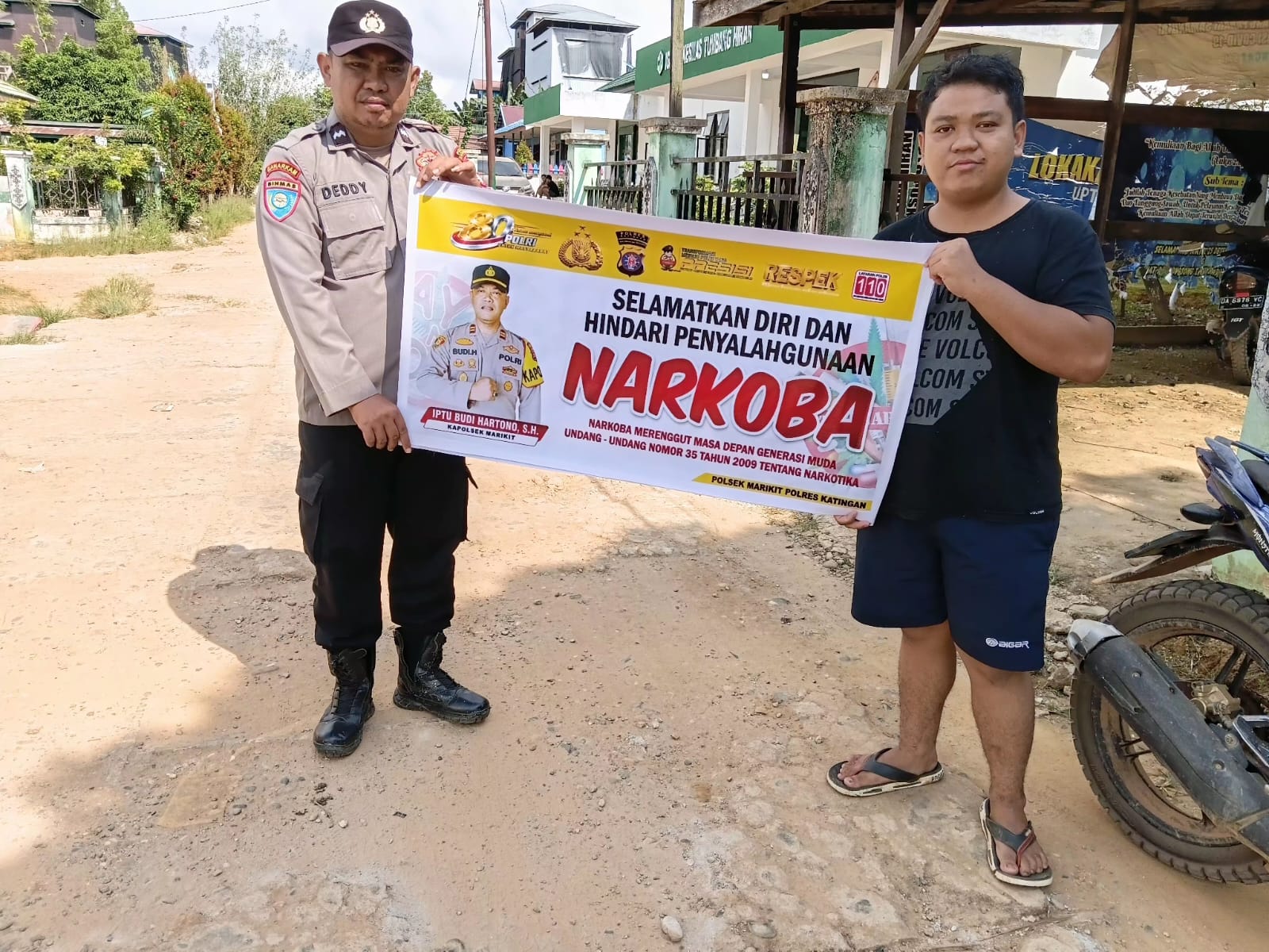 Polsek Marikit: Keluarga Peduli, Narkoba Tak Punya Jalan Masuk