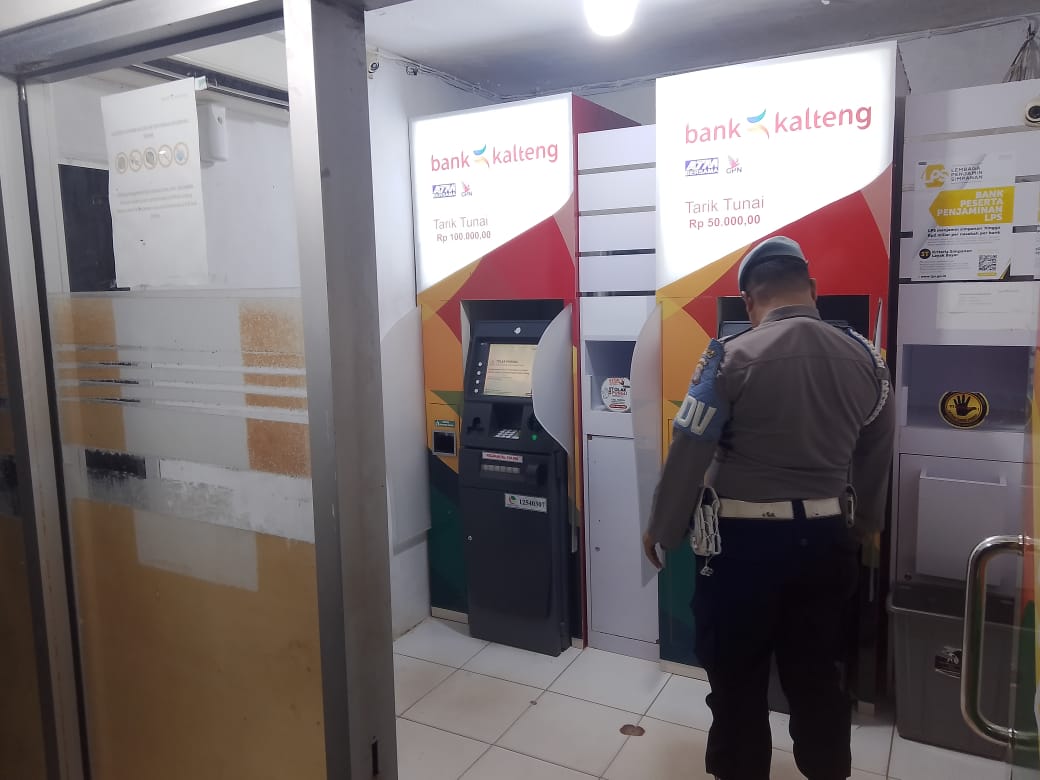 Polsek Bulik Intensifkan Patroli ATM dan Perbankan pada Jam Rawan Malam Hari