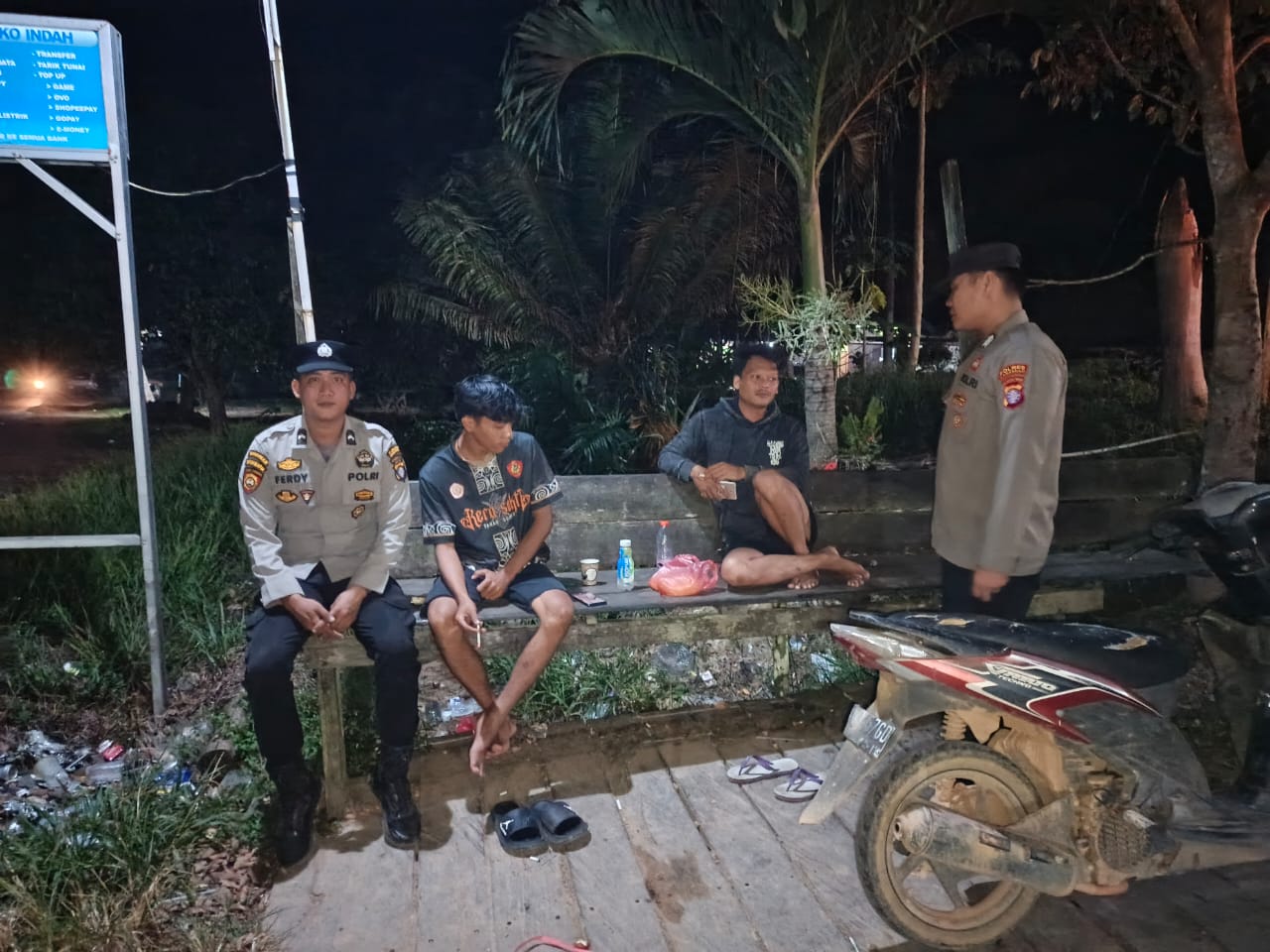 Polsek Lamandau Rangkul Generasi Muda Melalui Sambang Dialogis