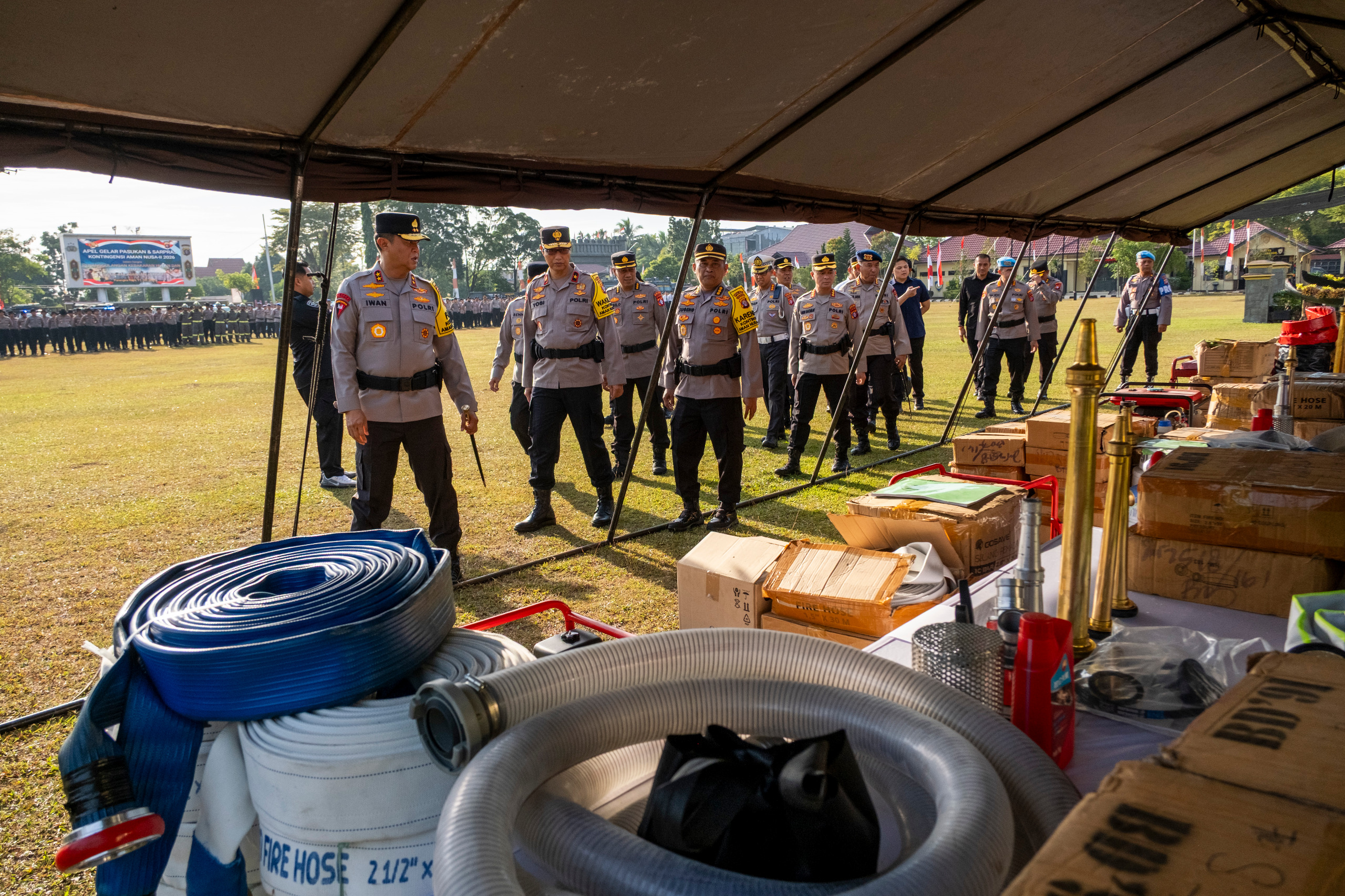 Apel Operasi Aman Nusa II, Kapolda Kalteng Tekankan Pencegahan Karhutla