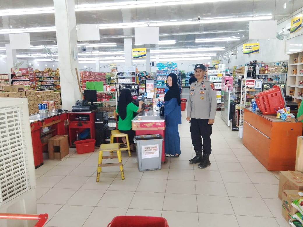 Polsek Bulik Laksanakan Patroli Pertokoan, Jaga Keamanan Aktivitas Masyarakat