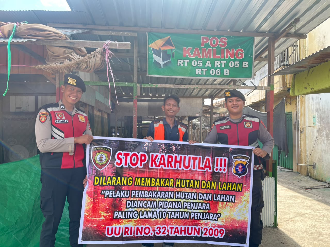 Polres Lamandau Sosialisasikan Bahaya Karhutla, Ajak Masyarakat Cegah Kebakaran Sejak Dini