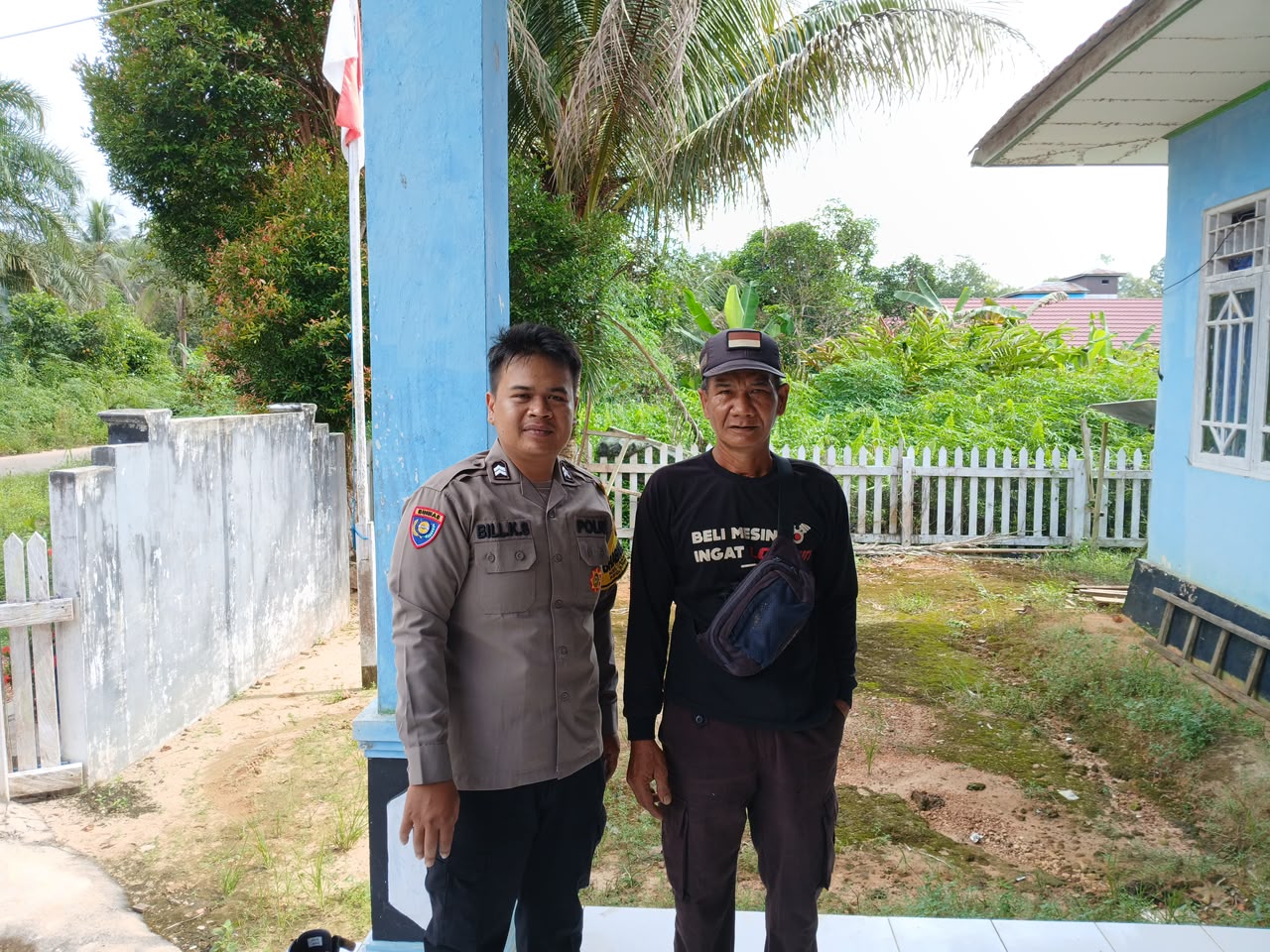 Polsek Katingan Tengah Sambang Kamtibmas
