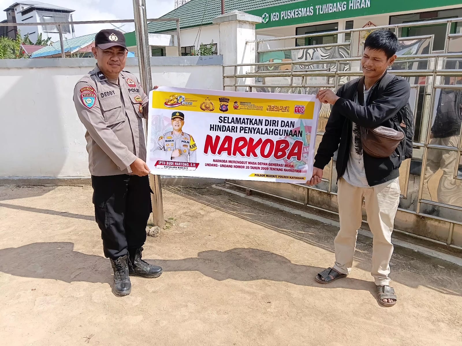 Polsek Marikit: Keluarga Peduli, Narkoba Tak Punya Jalan Masuk