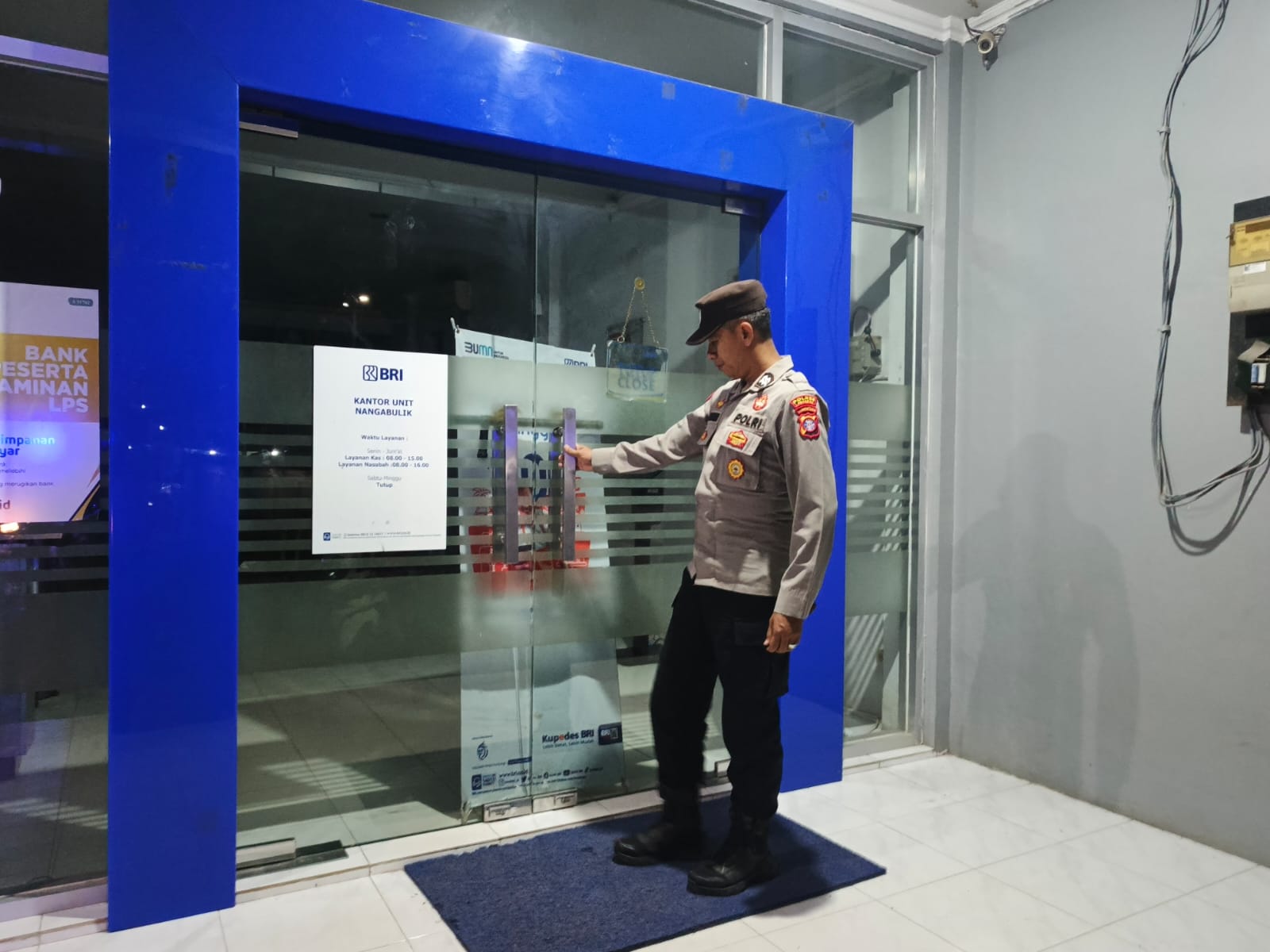 Polsek Bulik Tingkatkan Patroli ATM pada Malam Hari untuk Cegah Gangguan Kamtibmas