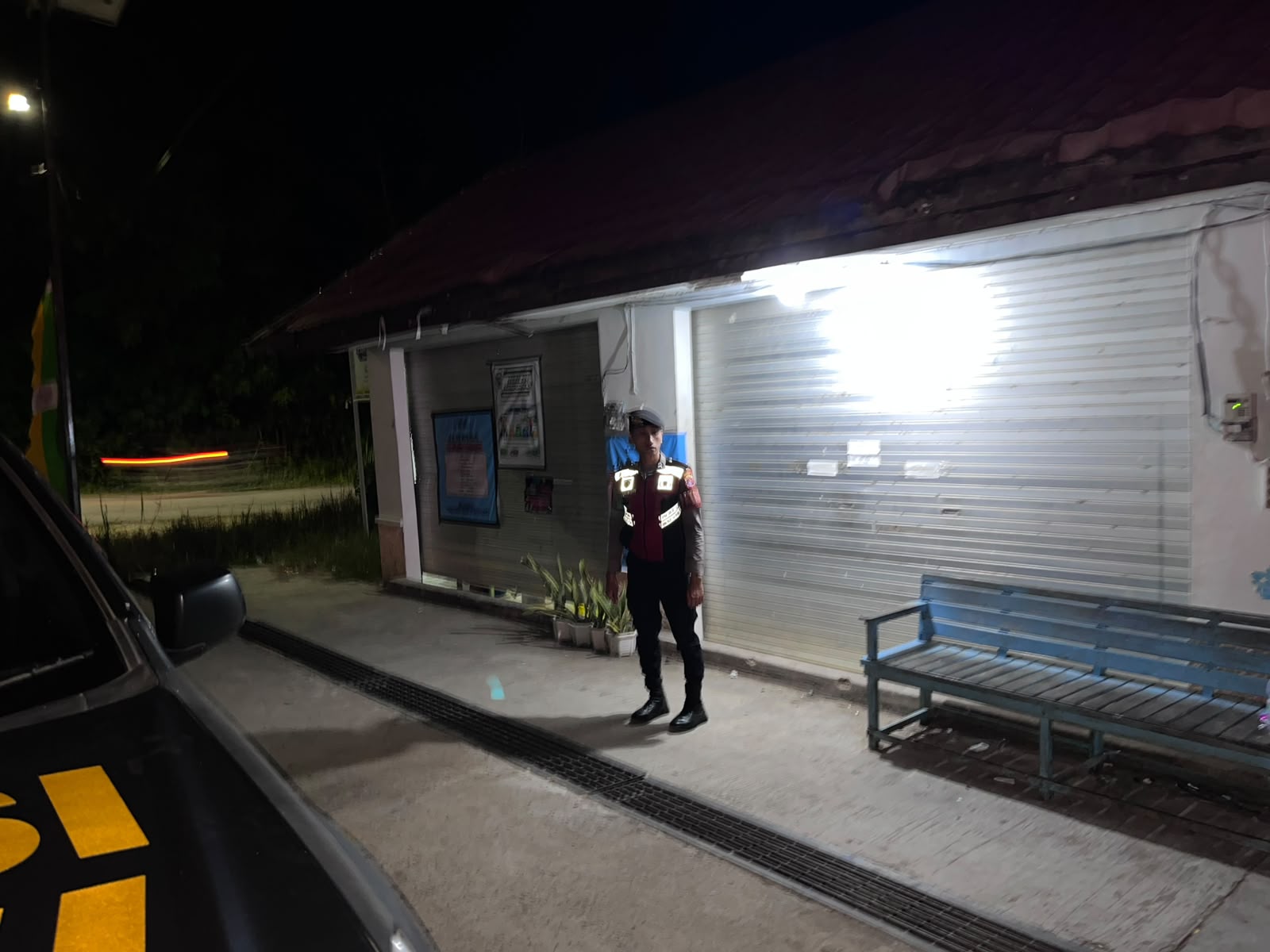 Sat Samapta Polres Lamandau Patroli Terminal, Ciptakan Rasa Aman bagi Masyarakat