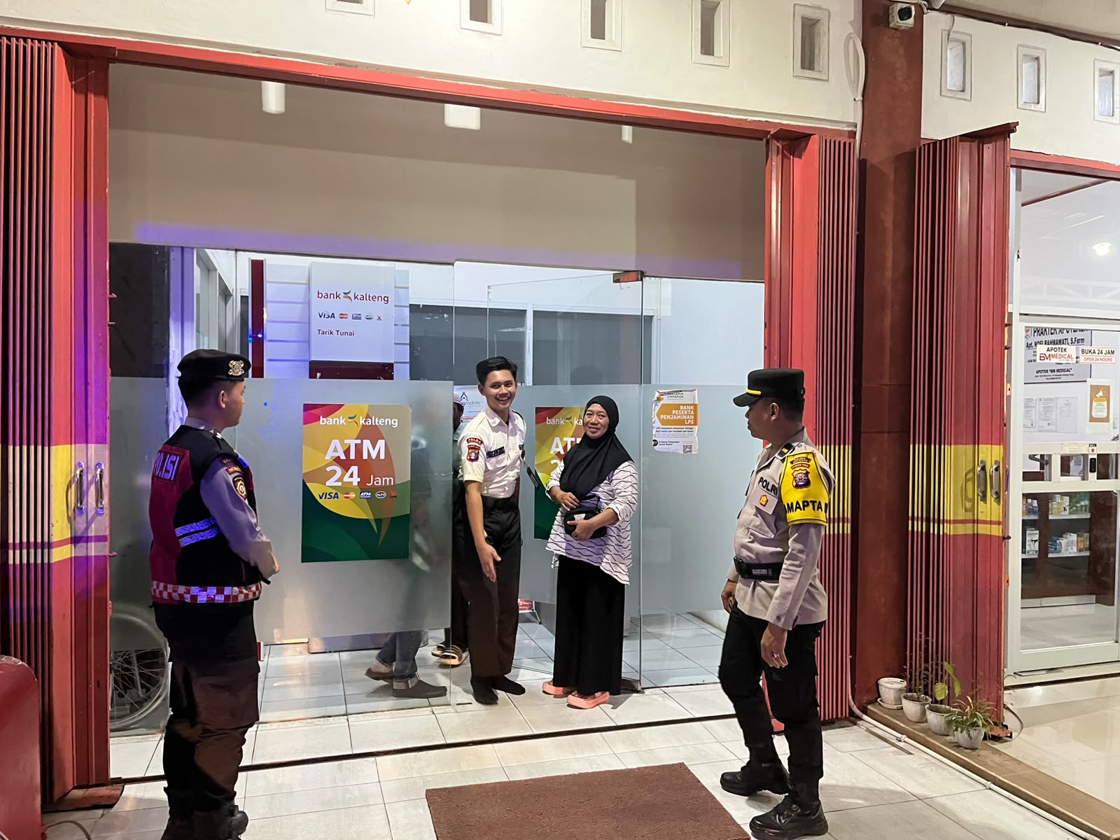 Giat Patroli Malam Pamapta Polres Katingan, Pastikan Masyarakat Tetap Nyaman