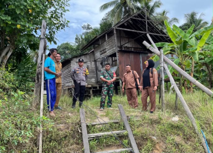 Perkuat Kamtibmas, Polsek Katingan Tengah Sambangi Warga
