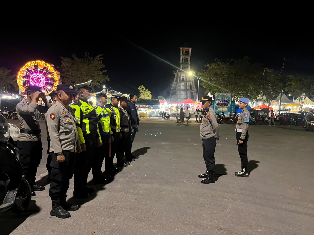 Polres Lamandau Laksanakan Pengamanan Kegiatan HUT ke-24 Kabupaten Lamandau