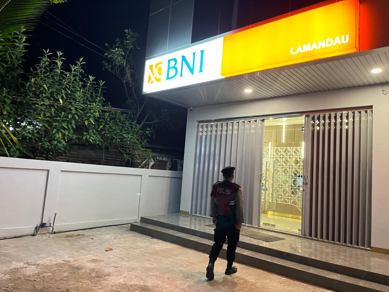Sat Samapta Polres Lamandau Tingkatkan Patroli ATM Bank, Pastikan Keamanan Transaksi Masyarakat