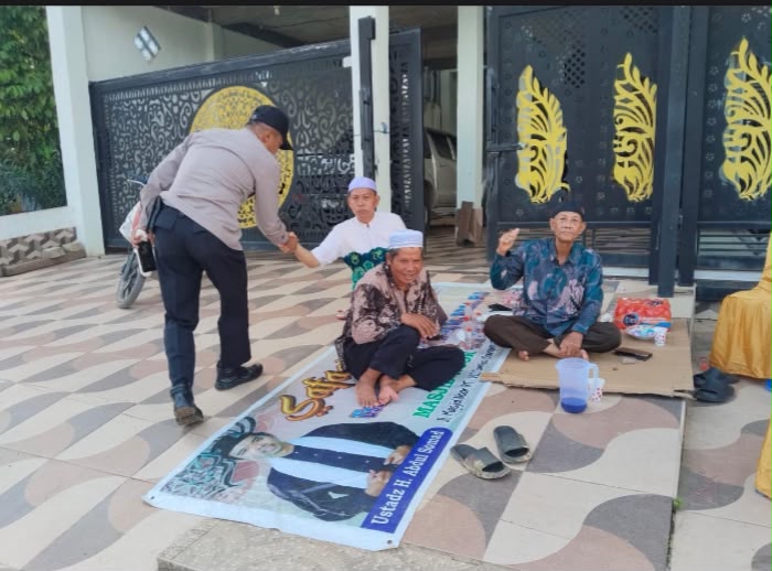 Perkuat Kamtibmas, Polsek Katingan Tengah Sambangi Warga