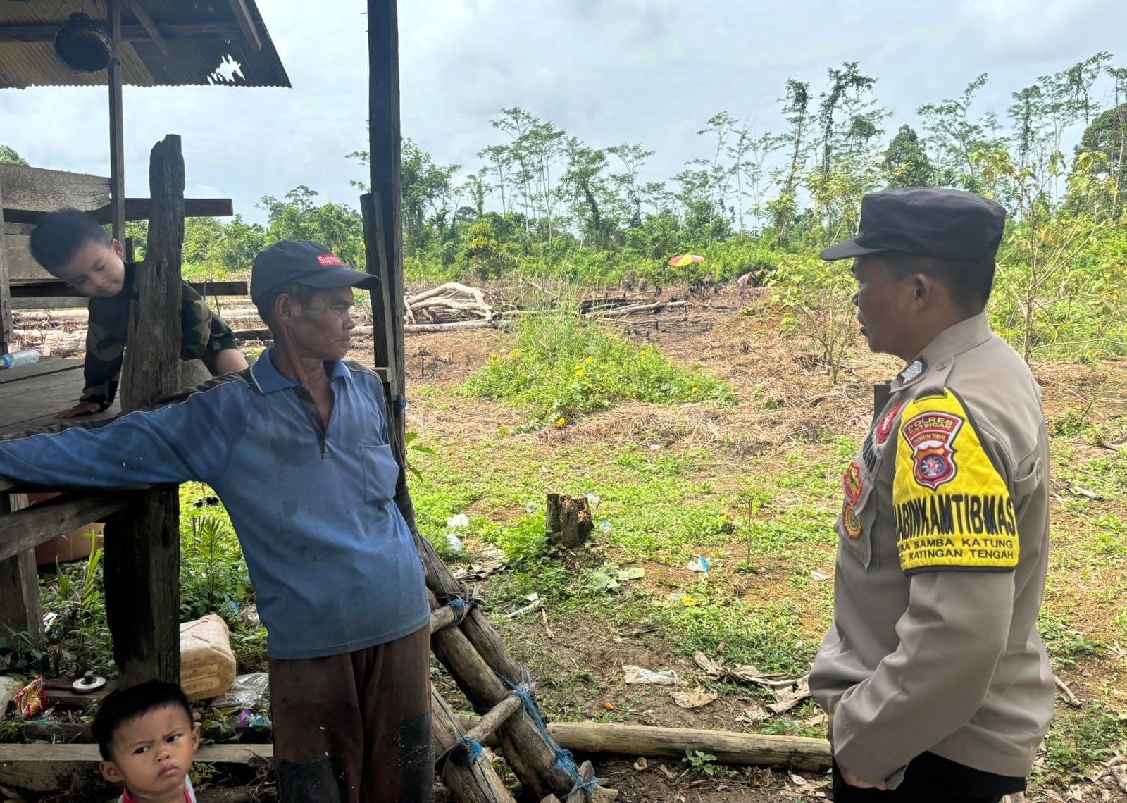 Patroli Dialogis, Upaya Polsek Katingan Tengah Cipkon Kamtibmas aman