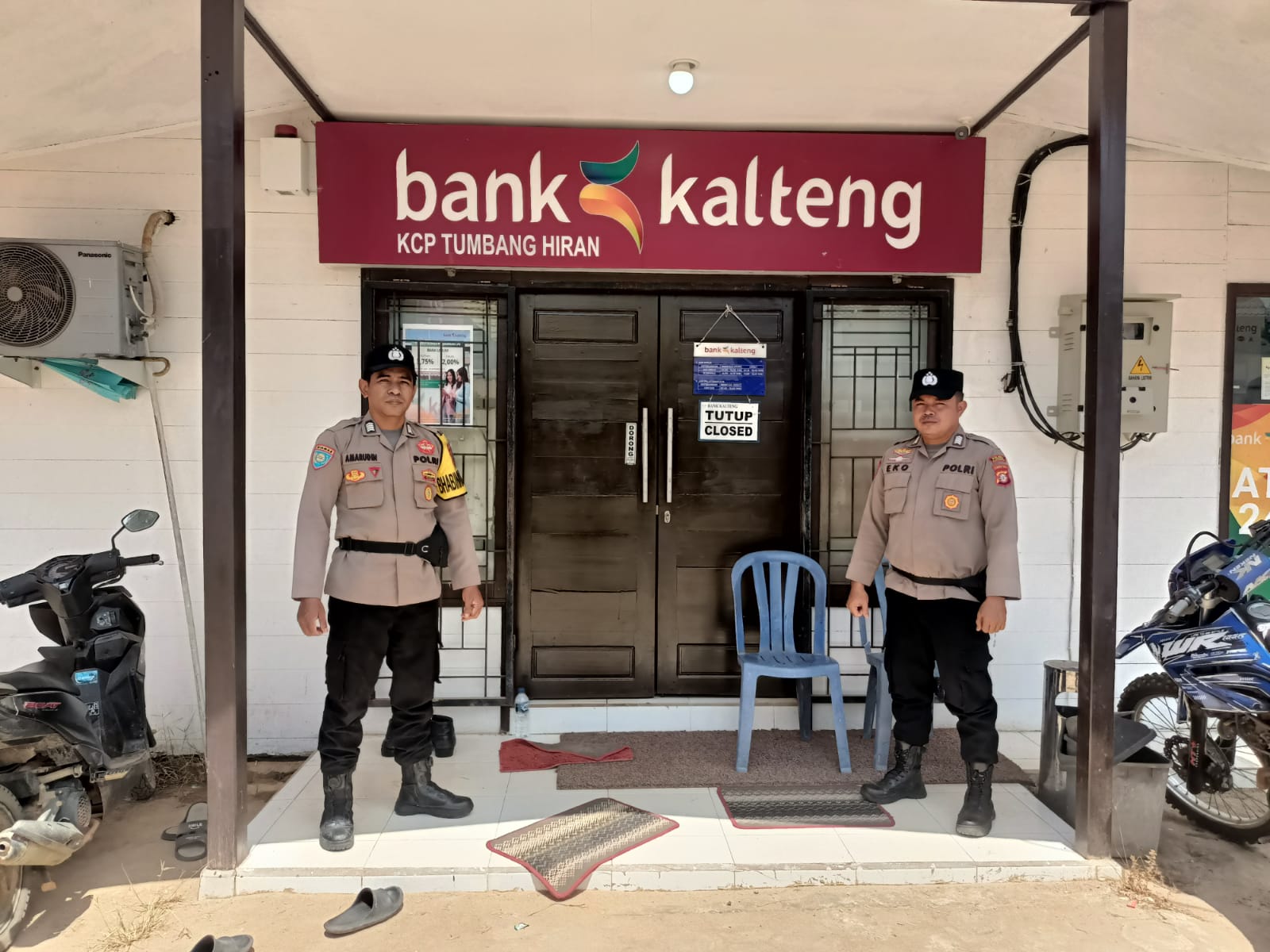 Patroli Humanis Polsek Marikit Redam Kekhawatiran di Tengah Masyarakat