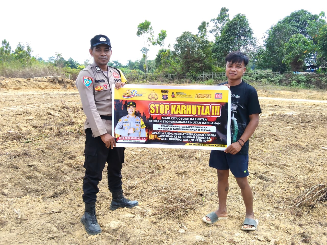 Polsek Marikit Rangkul Tokoh Masyarakat dan Tokoh Agama Untuk Ikut Perkuat Pencegahan Karhutla dari Akar