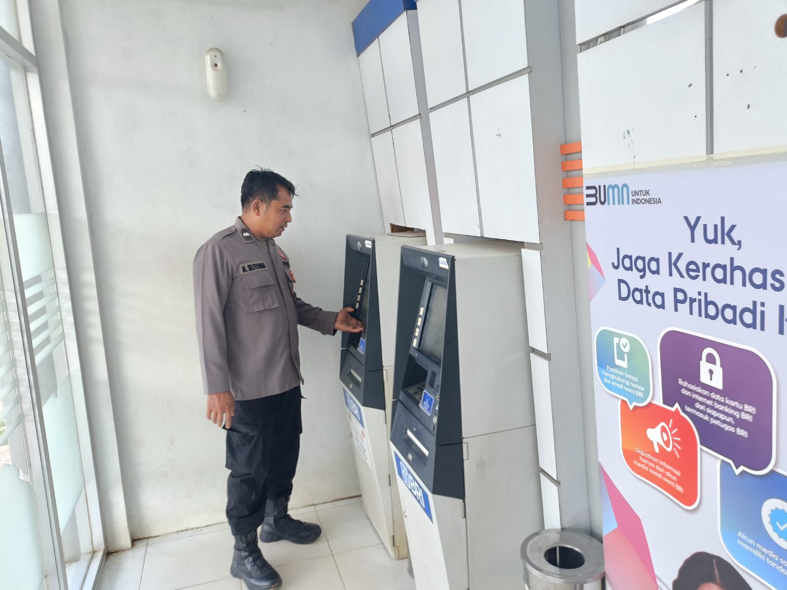 Polsek Bulik Tingkatkan Patroli ATM, Pastikan Keamanan Transaksi Masyarakat