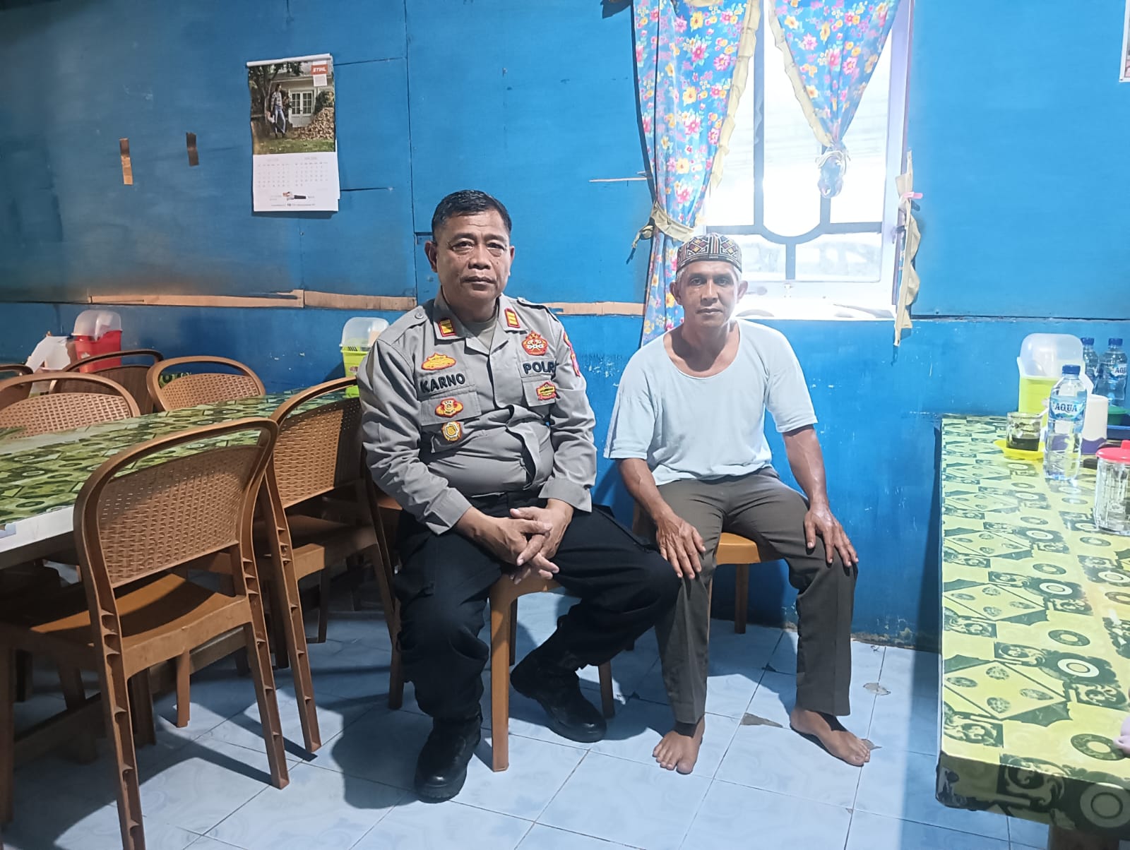 Kapolsek Bulik Ajak Tokoh Masyarakat Bersama Jaga Kamtibmas
