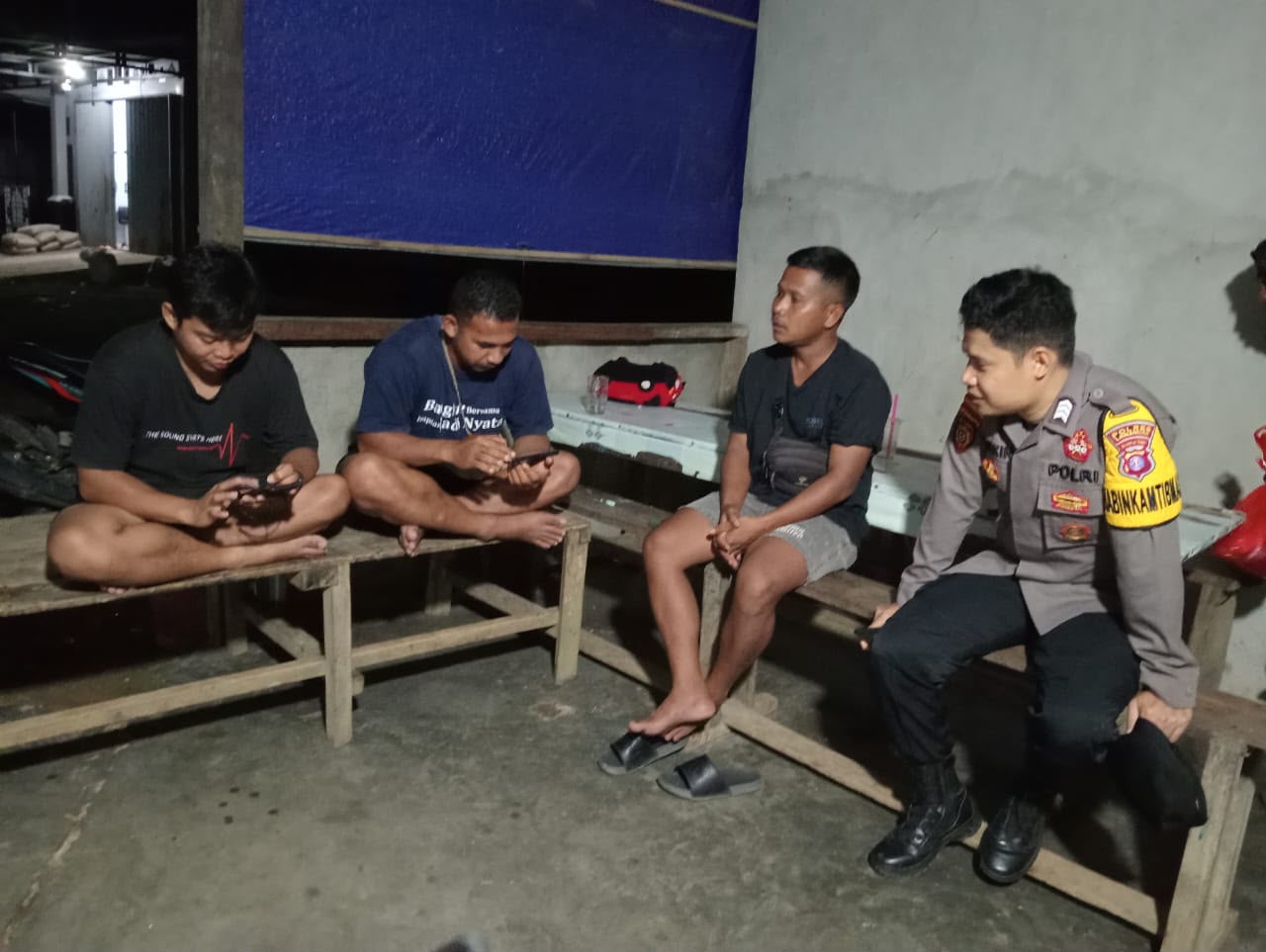 Polsek Delang Sambangi Masyarakat, Perkuat Kemitraan dan Jaga Kamtibmas