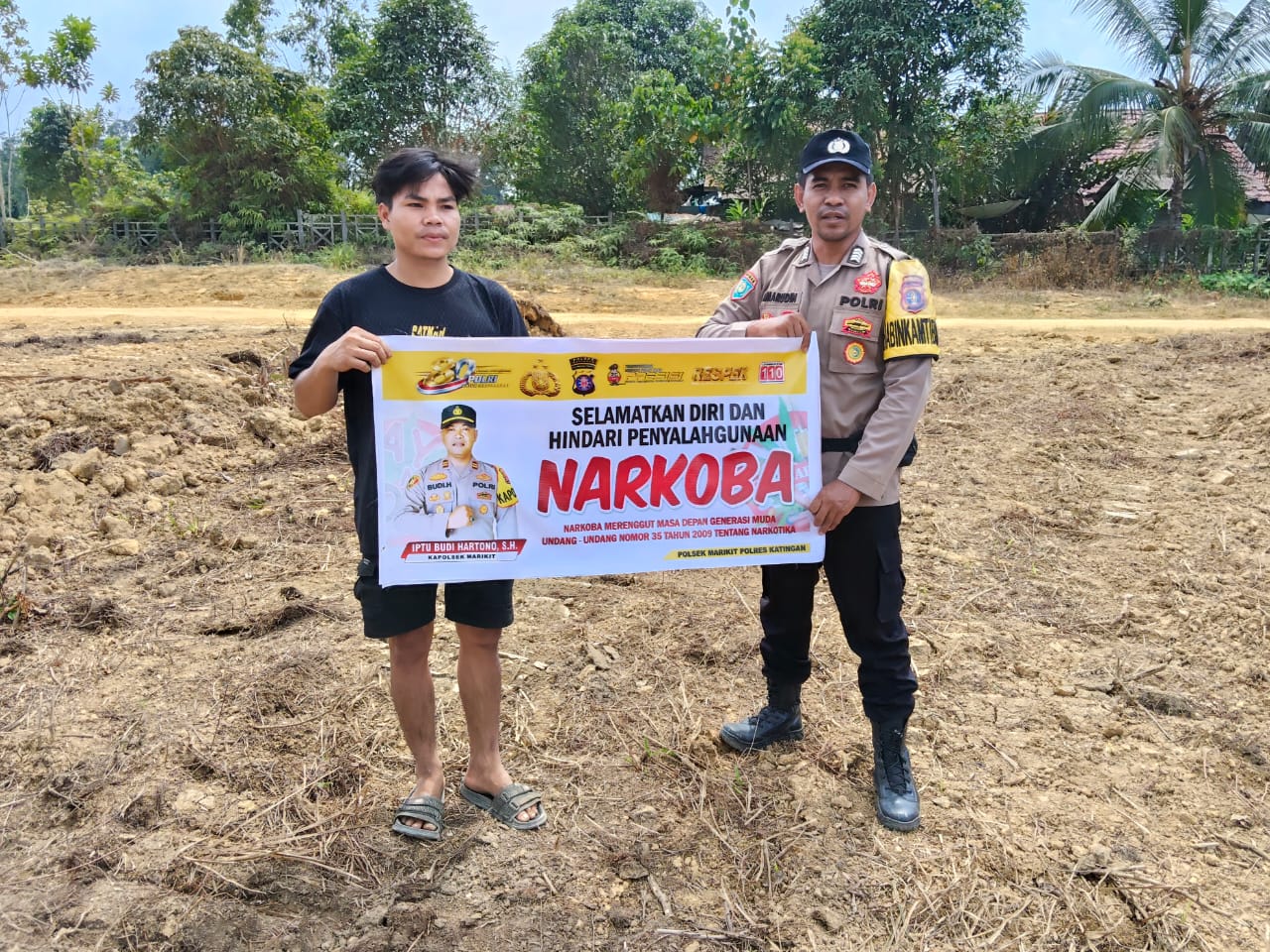 Zero Toleransi untuk Narkoba, Sikap Tegas Polsek Marikit