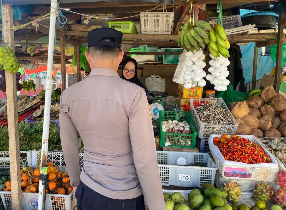 Polsek Katingan Tengah Sambang Kamtibmas