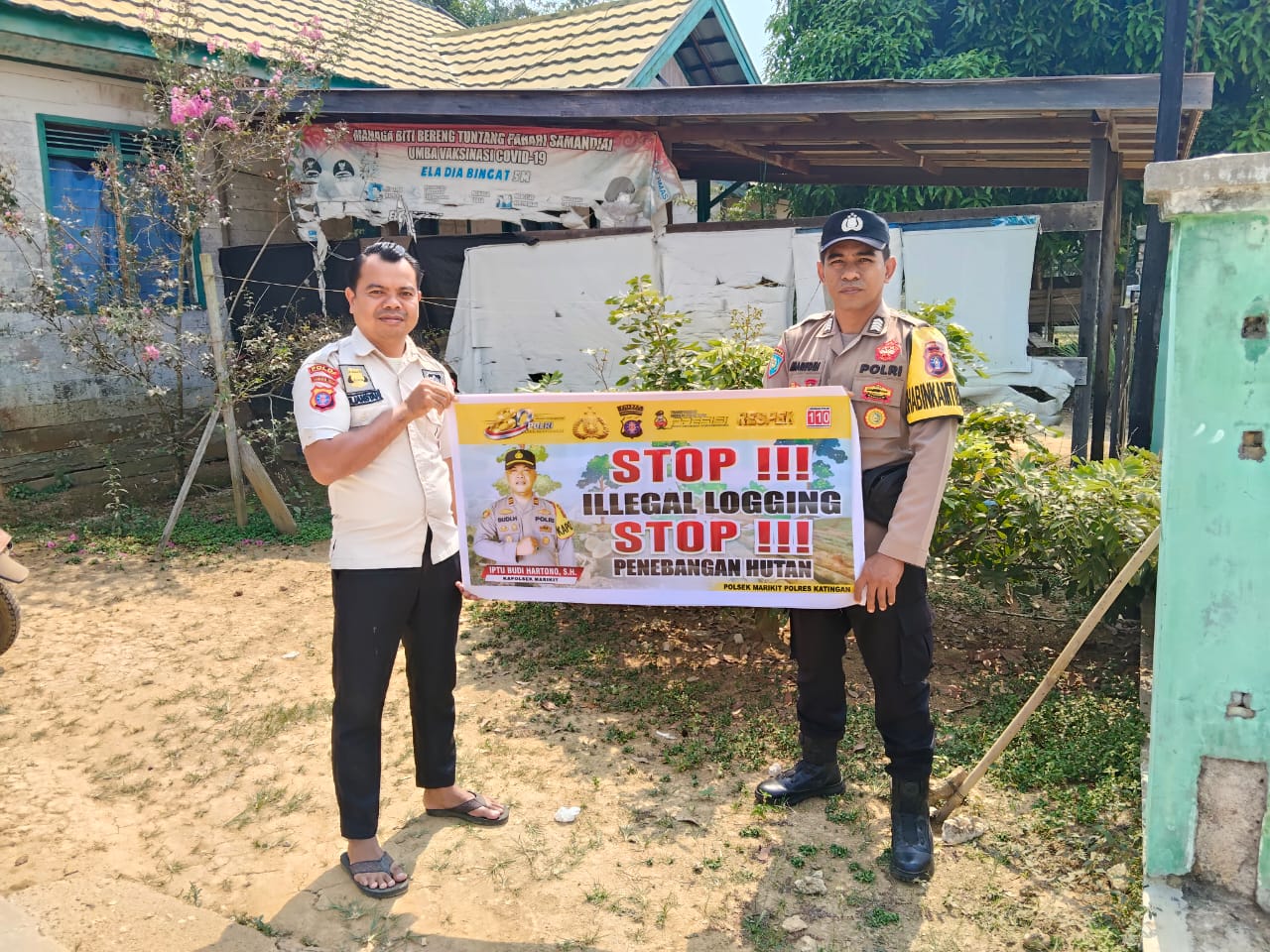 Bhabinkamtibmas Polsek Marikit Rangkul Warga Lewat Edukasi, Jauhkan Mereka dari Jerat Penebangan Liar