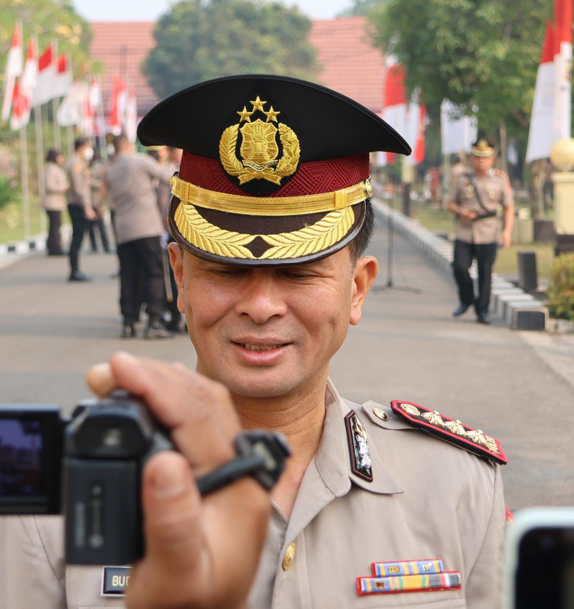 Polda Kalteng Apresiasi KBPBI dan KSPSI Sampaikan Aspirasi dengan Tertib
